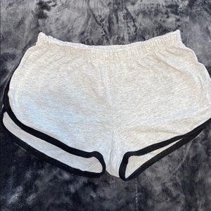 Black & Gray Fashion Nova shorts